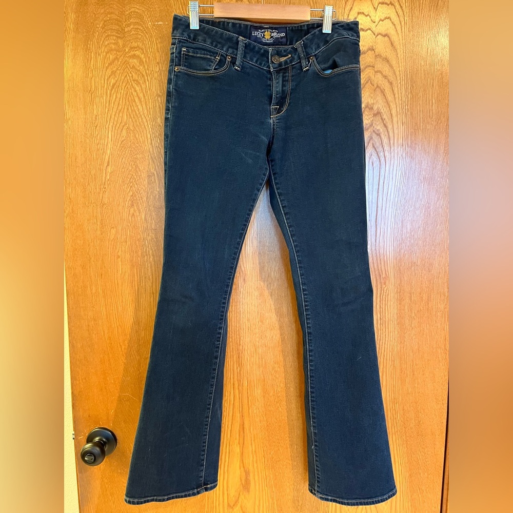 Lucky Brand Women's Black Flare, boot cut Jeans